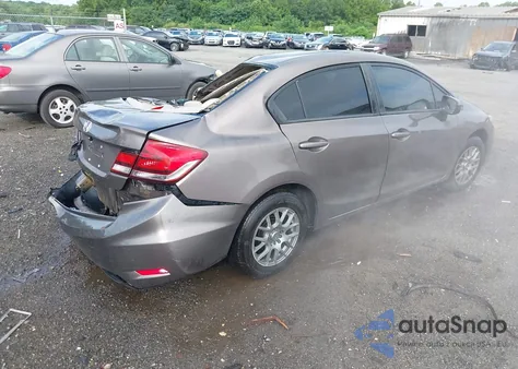 2014 Honda Civic Lx z USA, uszkodzony, nr VIN 2HGFB2F52EH556205